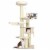 77.5'' Cat Tree Condo Multi-Level Kitten Activity Tower w/ Sisal Posts Perspective: front