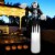 12 FT Tall Halloween Inflatable Skeleton Ghost Spooky Halloween Blow Up Backyard Decor Perspective: front