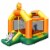 Gymax Inflatable Bounce Castle Jumping House Kids Playhouse w/ Slide Blower Excluded Perspective: front