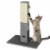 Gymax 31'' Tall Cat Scratching Post Claw Scratcher w/ Sisal Rope & 2 plush Ball Perspective: front