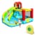 Inflatable Kids Water Slide Jumper Bounce House Splash Water Pool W/ 480W Blower Perspective: front