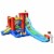Gymax Kids Inflatable Bounce House Castle 9 in 1 Water Slide Park Without Blower Perspective: front