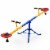 Kids Seesaw Swivel Teeter Totter Playground Equipment 360° Rotation Perspective: front
