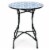 Mosaic Patio Round Bistro Table Outdoor Dining Table Garden Plant Stand Perspective: front