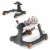 2-in-1 Baby Walker Foldable Activity Push Walker w/ Adjustable Height Perspective: front