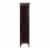 Elegant Home Fashions Wooden Bathroom Cabinet Standing Tall Unit Brown ELG-598 Perspective: front