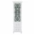 Elegant Home Fashions Florence Wooden Linen Tower Cabinet with Storage, White ELG-636S Perspective: front