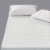 2 Gel Memory Foam Mattress Topper with Cooling Cover White Twin XL Perspective: front