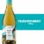 Sunny With A Chance of Flowers Low Calorie Chardonnay White Wine Perspective: front