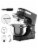 Whall Kinfai Electric Kitchen Stand Mixer Machine with 4.5 Quart Bowl, Black Perspective: front