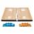 Cipton® LED Cornhole Board Set Perspective: front