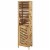 Pemberly Row 3 Shelf Linen Tower in Natural Perspective: front