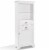 Wood Linen Cabinet in White-Pemberly Row Perspective: front