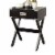 Bowery Hill End Table in Black Perspective: front