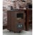 Bowery Hill Industrial Filing Cabinet in Vintage Walnut Perspective: front