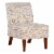 Riverbay Furniture Slipper Chair in Script Perspective: front