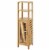 Riverbay Furniture Linen Tower in Natural Perspective: front