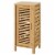 Riverbay Furniture Linen Cabinet in Natural Perspective: front
