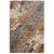 Riverbay Furniture 5' x 8' Area Rug in Marble Blue Perspective: front
