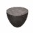 Slade Round End Table - Gray Perspective: front