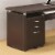 Stonecroft Ashbury 3 Drawer Mobile File Cabinet in Cappuccino Perspective: front