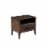 Hawthorne Collections Fall River Solid Sheesham Wood Nightstand - Brown Perspective: front