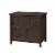 Levan Home 2 Drawer Lateral File Cabinet in Coffee Oak Perspective: front