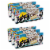 Zebra Cakes, 6 Boxes, 30 Twin-Wrapped Yellow Cakes with Crème Filling and White Icing Perspective: front