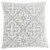 Insert Included, Decorative Throw, Accent, Sofa, Couch, Bedroom, Polyester Grey, Modern Perspective: front