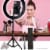 Vivitar Tabletop 27" Adjustable Height Multipurpose Light Stand + Carrying Case Perspective: front