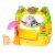 Gabby's Dollhouse Cakey's Fruit Smoothie Party Balcony Playset Perspective: front