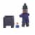 Mojang Minecraft Witch Toy - 3 pc Perspective: front