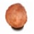 Natural Pink Himalayan Rock Salt Accent Lamp Night Light Perspective: front