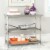 SAFAVIEH Jamison Medium Bookcase Silver Perspective: front