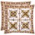 SAFAVIEH Gorgon Tiles Pillow Set of 2 Green / Beige Perspective: front