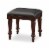 Hawthorne Collections Vanity Bench in Cherry Perspective: front
