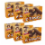 Little Debbie Peanut Butter Crunch Bars, 6 Boxes, 72 Twin Wrapped Crunchy PB Snacks Perspective: front