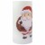 Jeco Flameless Christmas Santa Candle and Projector in White Perspective: front