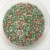 Christmas Gourmet Sugar Jingle Mix Red Green White Topping Sprinkles 8 ounces Perspective: front