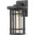 Z-Lite Jordan 14  Seedy Glass Aluminum Outdoor Wall Sconce in Bronze Perspective: front