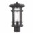 Z-Lite 570PHM-533PM-ORB Jordan 17-Inch Modern Outdoor Metal Post Light, Bronze Perspective: front