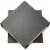 Z-Lite Quadrate 2 Light 11  Glass Aluminum Outdoor LED Wall Sconce in Black Perspective: front