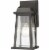 Z-Lite Millworks Clear Glass Aluminum Outdoor Wall Sconce in Bronze Perspective: front