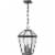 Z-Lite Talbot 3 Light 18  Seedy Glass Stainless Steel Outdoor Pendant in Bronze Perspective: front