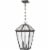 Z-Lite Talbot 3 Light 22  Seedy Glass Stainless Steel Outdoor Pendant in Bronze Perspective: front