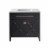 Wimbledon - 36 - Espresso Cabinet + Matte White VIVA Stone Solid Surface Countertop Perspective: front