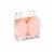 Zoe Ayla Beauty Blending Sponges - Peach Perspective: front