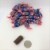 Patriotic Tootsie Rolls Midgee Flag Wrapped 2 pound Tootsie Rolls bulk candy Perspective: front