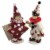Valentine's Day Valentine Clown Boy And Girl Polyresin Love Hearts Td8492.93 Perspective: front