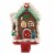 Christmas Gingerbread House Stocking Hdlr Candy Snowman Peppermint D2866 Sprinkles Perspective: front